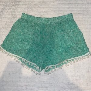 Sheer Bathing Suit Cover Up Shorts